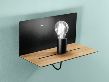 FLASH - Adjustable metal wall lamp with USB by Fan Europe Lighting - view 2